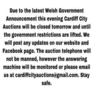 FOLLOWING THE LATEST RESTRICTIONS WE ARE CLOSED